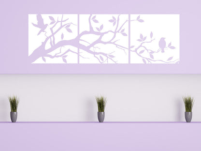 Set Of Three panels Wisdom Interior Design Wall sticker