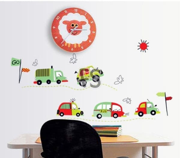 Excluzo Karts Wall Decal Stickers AY7012