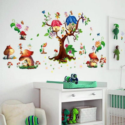 Children's wall sticker Green Life Xh9272