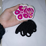 Pack Of  8 - Black Hair Ponies