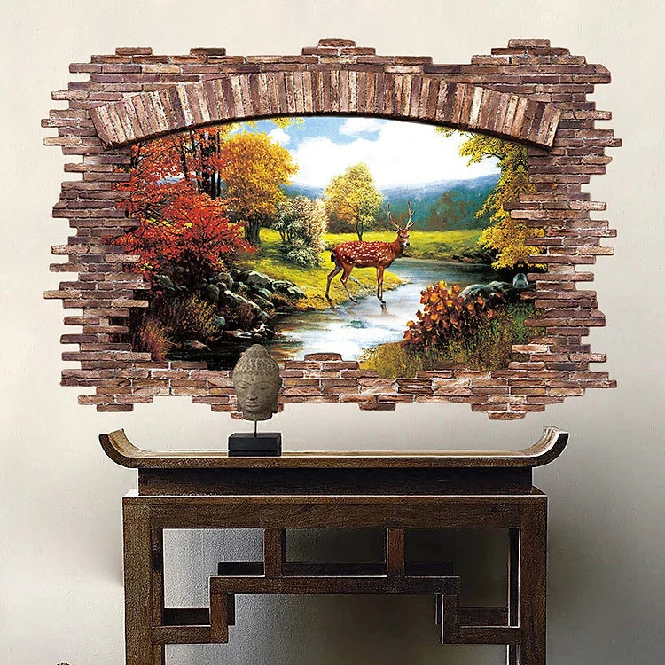 Small Forest wall decal XH9291
