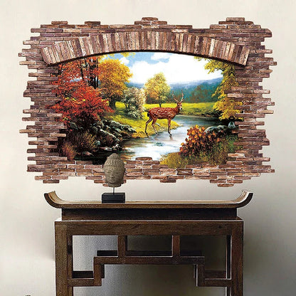Small Forest wall decal XH9291