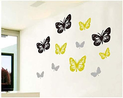 NC5070-6 Butterfly Wall Stickers Art Decal Home DIY Decor Removable Wall Decor