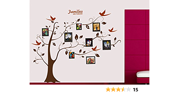 Family Photo Tree Wall Sticker (AY9063B)
