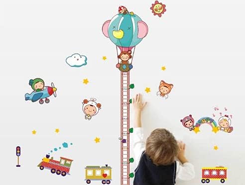 Cartoon Height DIY Removable Wall Stickers Children's room kindergarten decoration