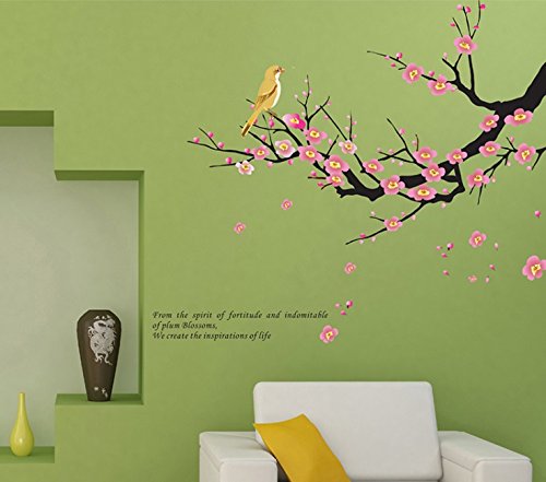 Jaamso Royals 'Warm Romantic Dandelion Purple' Wall Stickers (Vinyl, 60 cm x 0.1 cm x 60 cm)