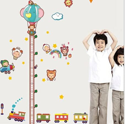 Cartoon Height DIY Removable Wall Stickers Children's room kindergarten decoration
