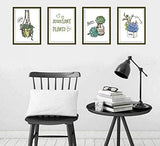 HM71005n WALLSTICKER PLANTS AND FRAME