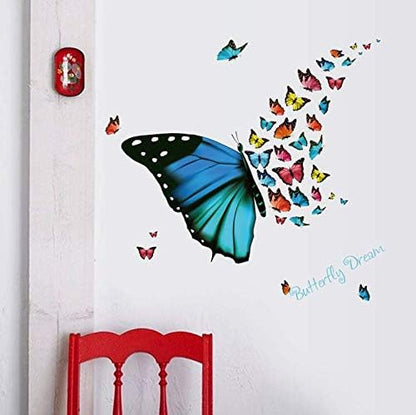 Beautiful 3D Butterfly Stickers Making Stickers Wall Sticker Art Decor Decals Wall Paper