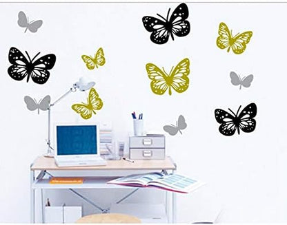NC5070-6 Butterfly Wall Stickers Art Decal Home DIY Decor Removable Wall Decor