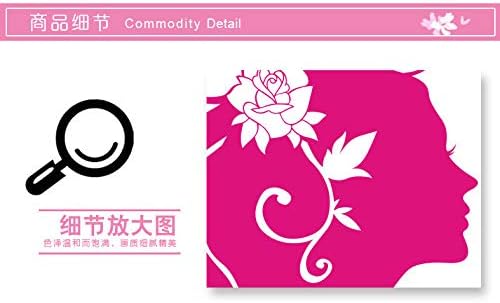 Red Fairy Girl Wall Stickers Living Room Model Ay858