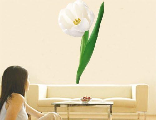 Flowers Wall Sticker (PVC Vinyl, 70 cm x 50 cm) Self Adhesive Sticker