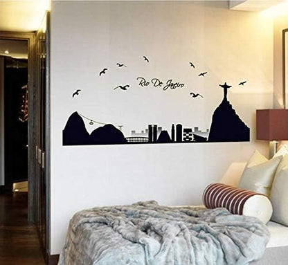 Night Glowing Removable Wall Sticker Saint Paul Decal Art Diy Home Wall DecorABQ9615
