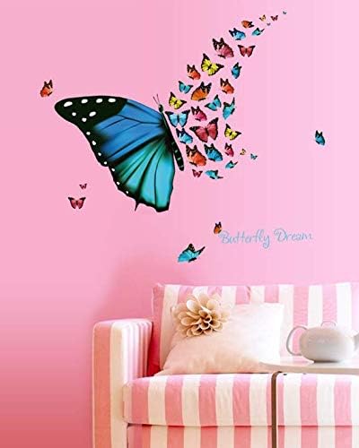 Beautiful 3D Butterfly Stickers Making Stickers Wall Sticker Art Decor Decals Wall Paper