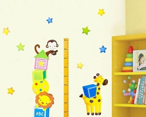Wall Sticker Wall Tattoo Wall Picture Wall Decal Messlatte Tape Measure Growth Chart Circus 44404 for Bedroom Living Room Bathroom Nursery