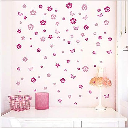 Wall Decor Sticker Flower Removable Art