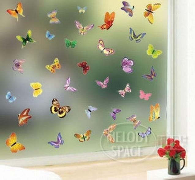 MARET PROMO RELIZA WALL STICKER KUPU KUPU BUTTERFLY JM8205 WALLSTICKER / WALL STICKER ✪