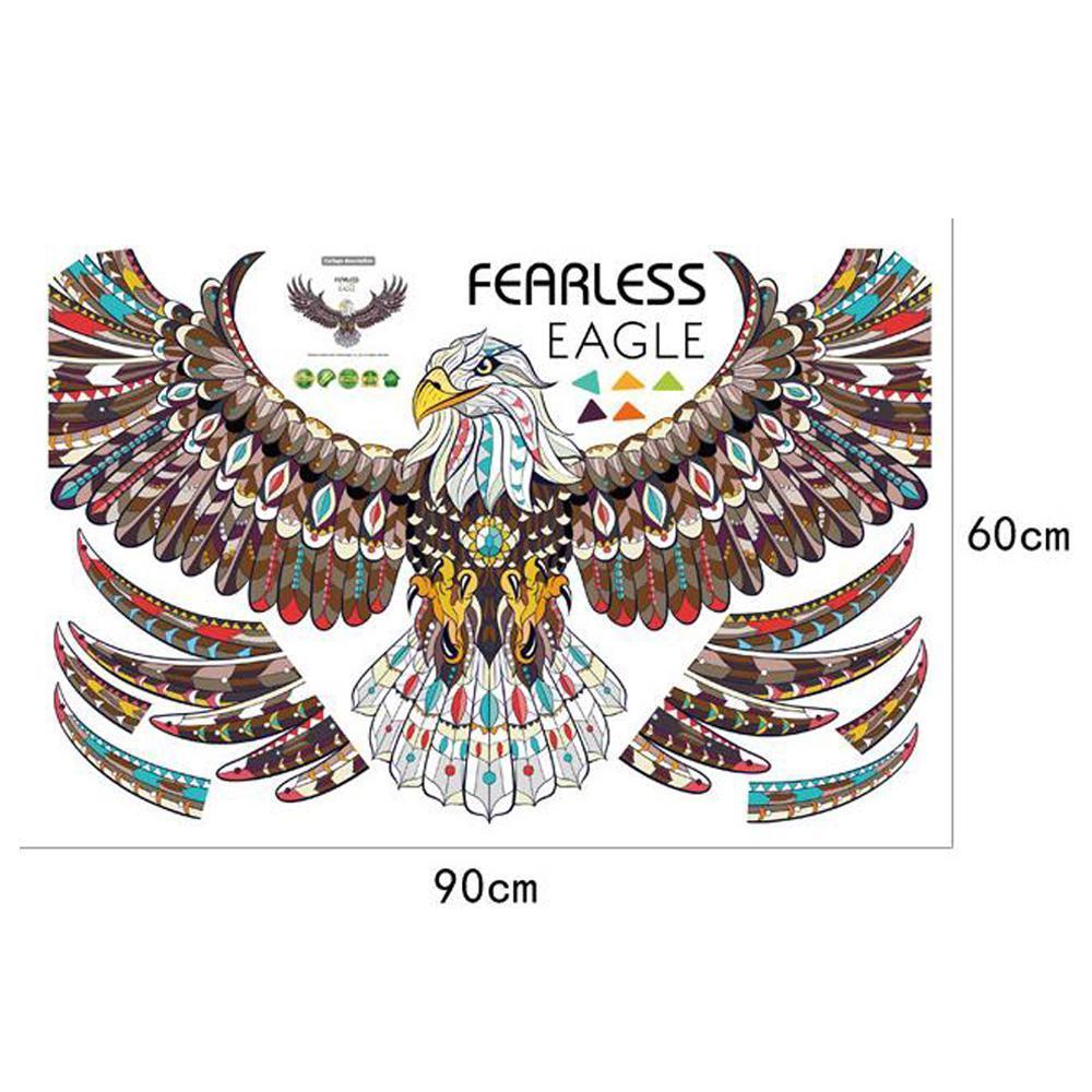New Style Eagle Decoration Mural Cool Library Office Restaurant Wall Stickers [SK9154]
