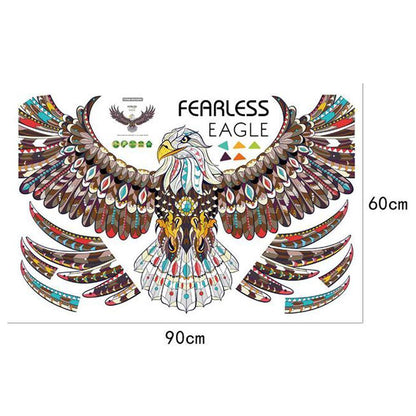 New Style Eagle Decoration Mural Cool Library Office Restaurant Wall Stickers [SK9154]