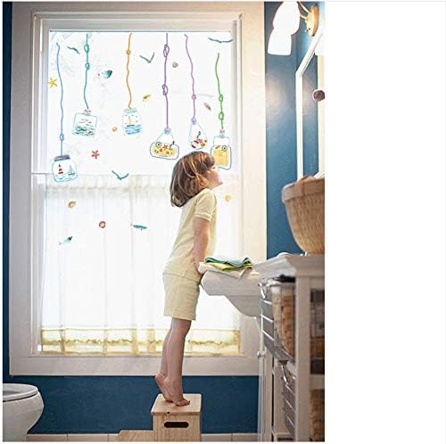 Sk7067 Fallen Wish Bottle Bedroom Living Room Bathroom Window Removable Vinyl Wall Sticker