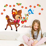 Sk7045w Dormitory Personality, Originality, Decoration, Wall Stickers, Romantic Street Lamps, Bird Stickers,Street lamp Fence,Large