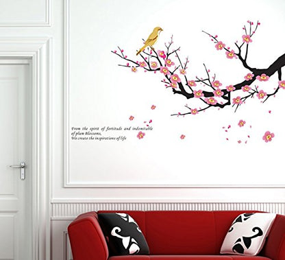 Jaamso Royals 'Warm Romantic Dandelion Purple' Wall Stickers (Vinyl, 60 cm x 0.1 cm x 60 cm)