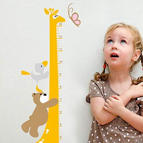 Jm8242 Wall Sticker Kids Growth Height Graphic PVC Stickers Home Decoration