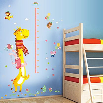 Sk9045 Cartoon Giraffe Wall Sticker