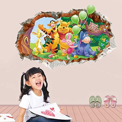 Kibi Winnie the Pooh and Friends Wall Stickers Winnie the Pooh Ncs1485
