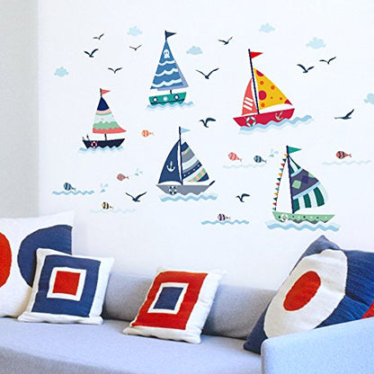 Cortina Wall Sticker (Vinyl, 56 cm x 5 cm x 5 cm, BI-SK7061)