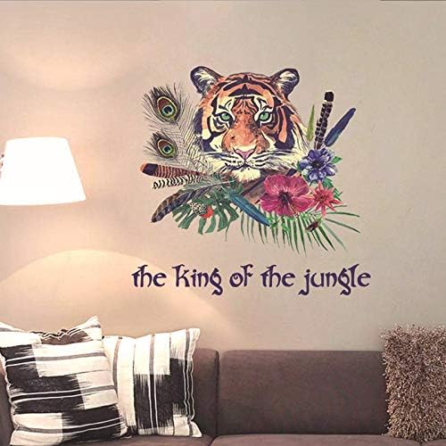 SK7056 Flat Wall stickers, Tiger feathers