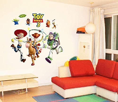 Toy Story Mania Diy Wall Stickers Removable For Kids Rooms Home Deco