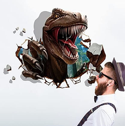 Lifelike Dinosaur 3D Classical Wall Stickers for Room - Xl8316