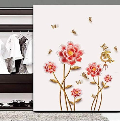 Flower Butterfly SK9271 -Wallsticker Wallstiker