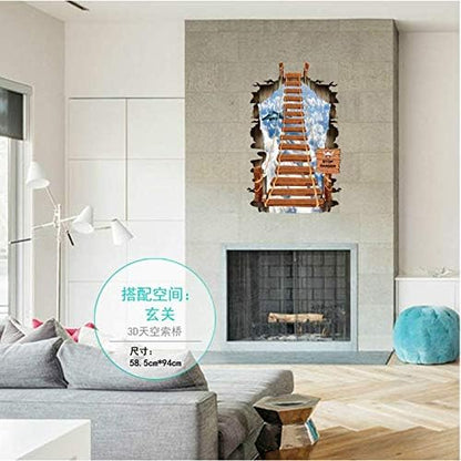 NEE Decoration Supplies, Three Dimensional Wall Paper PVC for Bathroom for Bedroom for Study for Living Room