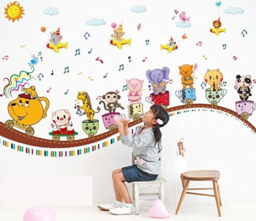 Animal Train Decor / Wall Art- SK9038