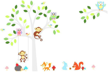 Kids Wall Stickers Monkey Wall Stickers Animal Wall Stickers Wall Stickers ZY1224A