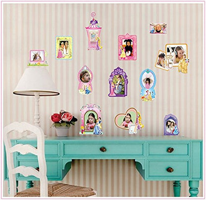 Ay9086 Princess Photo Frame Wall Sticker
