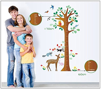 Wall Stickers Height Tree for Kids Room - AY9149