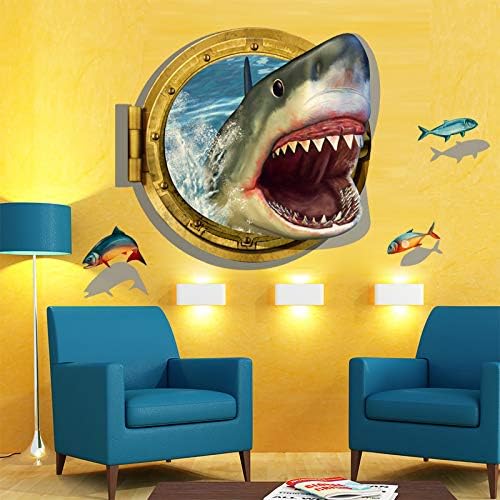 Fish 3D Wall Sticker for Living Room Bedroom Office and All Decorative Stickers