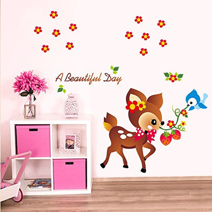 Sk7045w Dormitory Personality, Originality, Decoration, Wall Stickers, Romantic Street Lamps, Bird Stickers,Street lamp Fence,Large