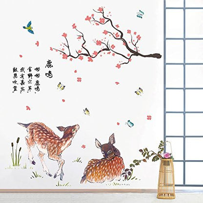 Chinese Home Decor – Living room sofa TV background wall sticker Xl8238
