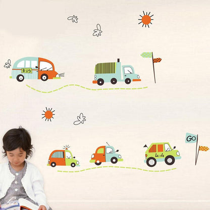 Excluzo Karts Wall Decal Stickers AY7012