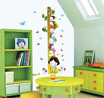 Smart Decoration Wall Sticker Wall Tattoo Measuring Tape Measure Growth  Girls Bedroom Living Room Bathroom Nursery