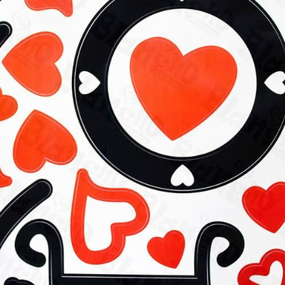 [Romantic Couple] Decorative Wall Stickers Appliques Decals Wall Decor Home Decor