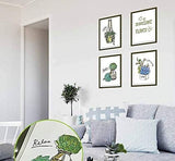 HM71005n WALLSTICKER PLANTS AND FRAME