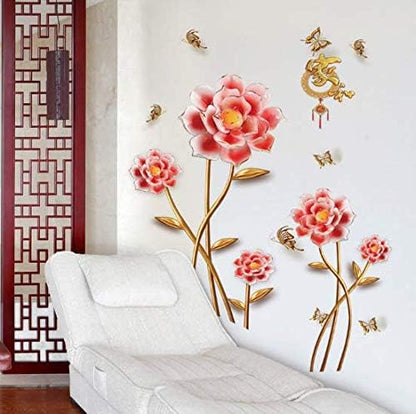 Flower Butterfly SK9271 -Wallsticker Wallstiker