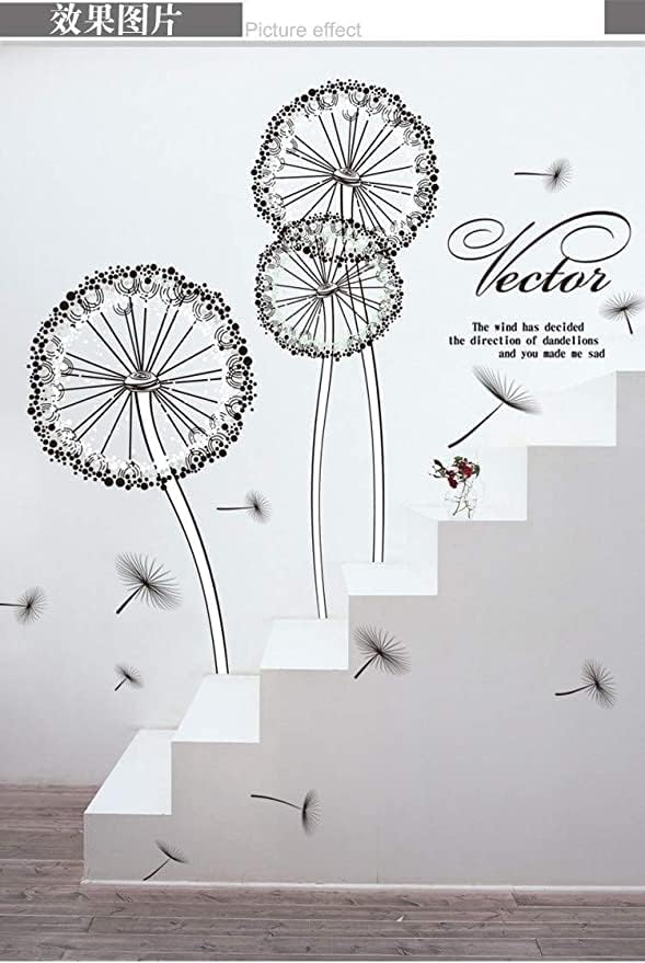 Dandelion DIY Wall Sticker Living Room Model AY937