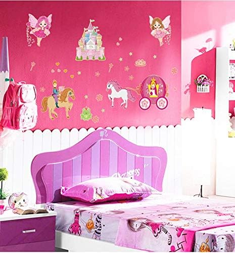 Prince and Princess luminous wall paste environmental protection removable bedroom living room child room sticker