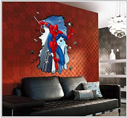 Kibi Spiderman 3D Wall Sticker Ay8003